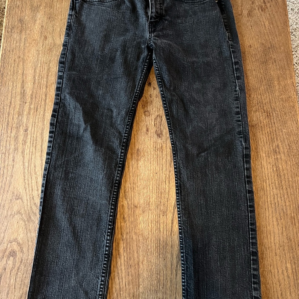 RSQ Men's Dark Charcoal Slim Jeans